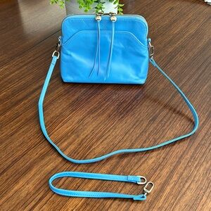 HOBO Reeva - With Removable Crossbody Strap :: Tranquil Blue, Just like New!
